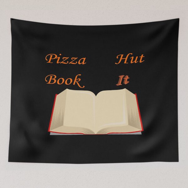 Item preview, Pizza Hut Book It - Book it! design from the 80s. Vector art, extremely clear. Enjoy! designed and sold by Deylinashop.