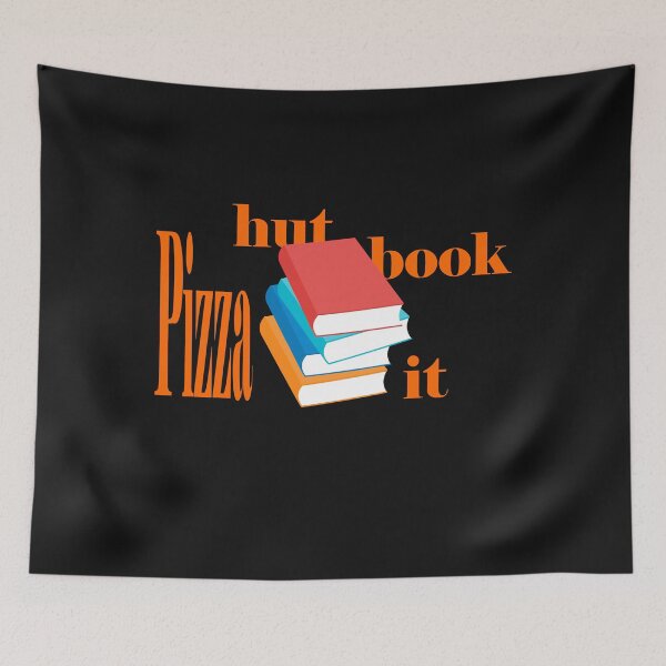 Item preview, Pizza Hut Book It - Book it! design from the 80s. Vector art, extremely clear. Enjoy! designed and sold by Deylinashop.
