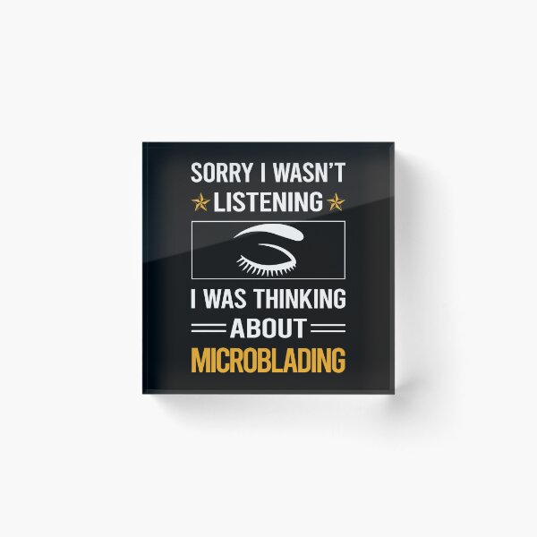 Item preview, Funny Listening Microblading Microblade designed and sold by fatherbarliman.