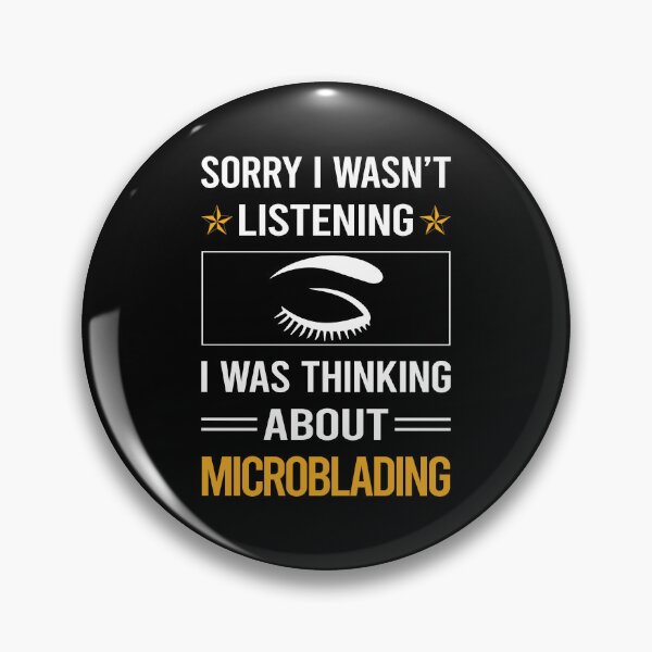 Item preview, Funny Listening Microblading Microblade designed and sold by fatherbarliman.
