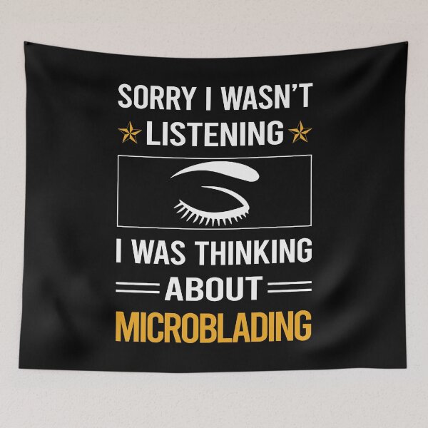 Item preview, Funny Listening Microblading Microblade designed and sold by fatherbarliman.