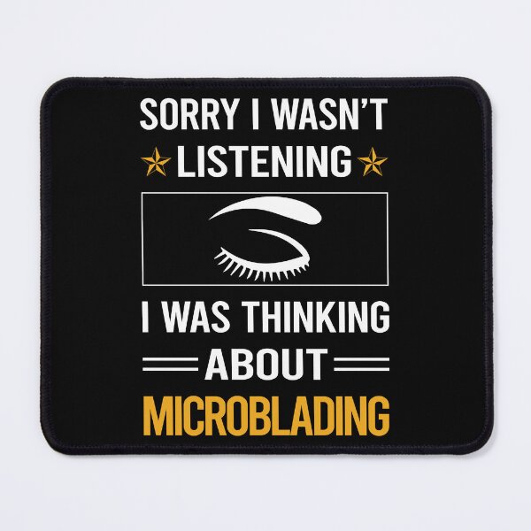 Item preview, Funny Listening Microblading Microblade designed and sold by fatherbarliman.