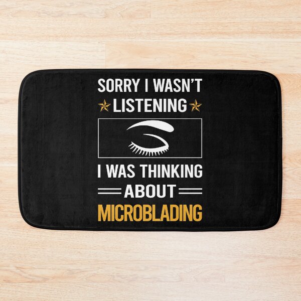 Item preview, Funny Listening Microblading Microblade designed and sold by fatherbarliman.