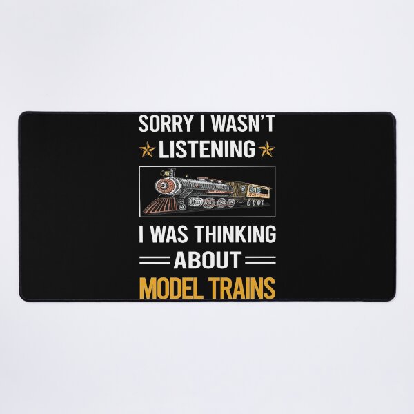 Item preview, Funny Listening Model Train Trains Railroad Railway designed and sold by fatherbarliman.