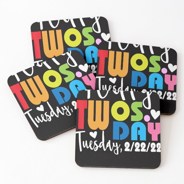 Item preview, February 2nd 2022 2-22-22 Souvenir Happy Twosday 2022 designed and sold by JasonButki.