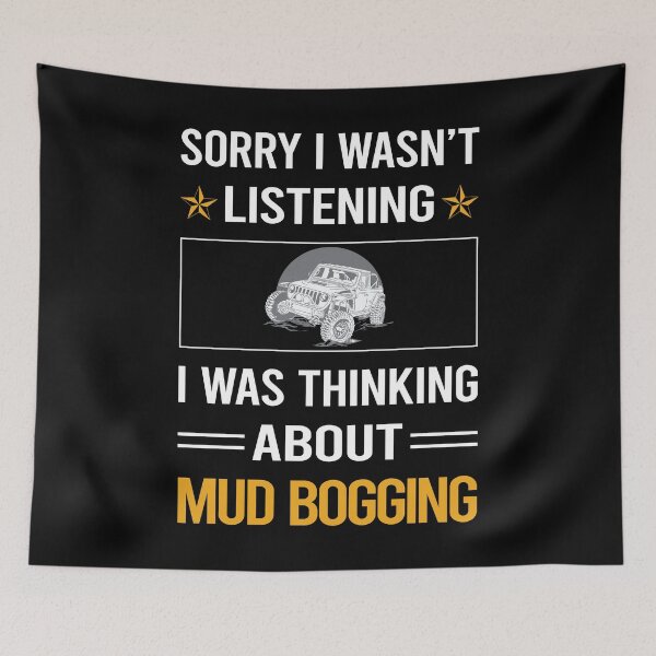 Item preview, Funny Listening Mud Bogging Mudding designed and sold by fatherbarliman.