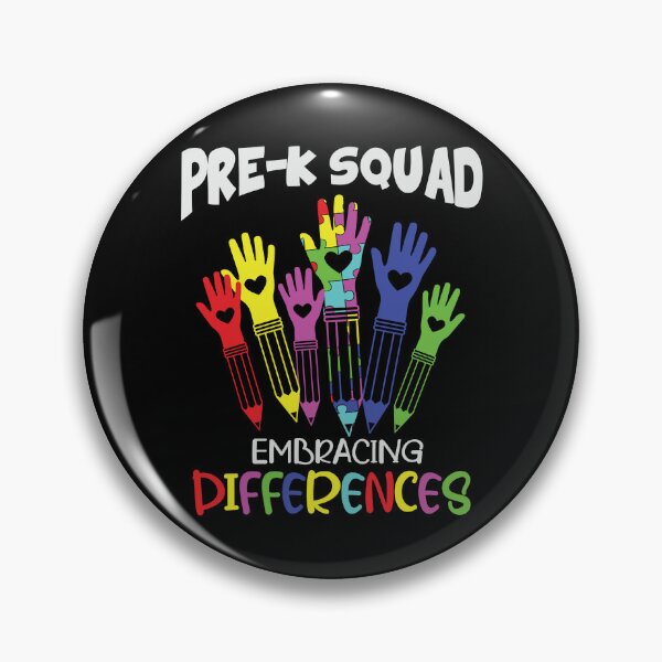 Item preview, Pre-K Squad Embracing Differences Autism designed and sold by AuroraApparel.