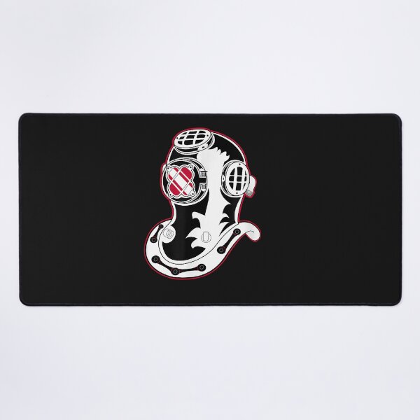 Item preview, Scuba dive Accessories - Retro Dive Helmet flag Scuba Diving designed and sold by AdrienDierckx.