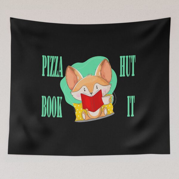 Item preview, Pizza Hut Book It - Book it! design from the 80s. designed and sold by Deylinashop.