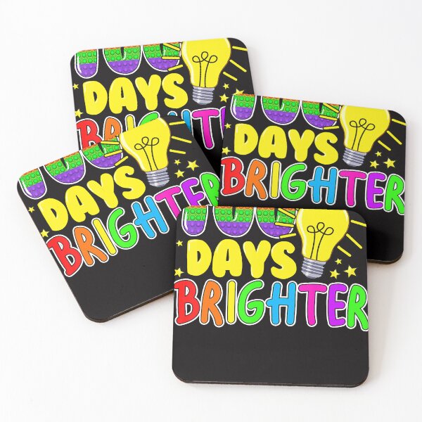 Item preview, Fidget Toy 100 Days Of School Pop It 100 Days Brighter Kids designed and sold by JaredWiseman.