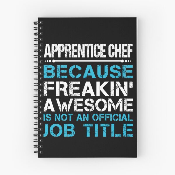 Item preview, Apprentice Chef T Shirt - Freaking Awesome Job Gift Item Tee designed and sold by oetate4774.