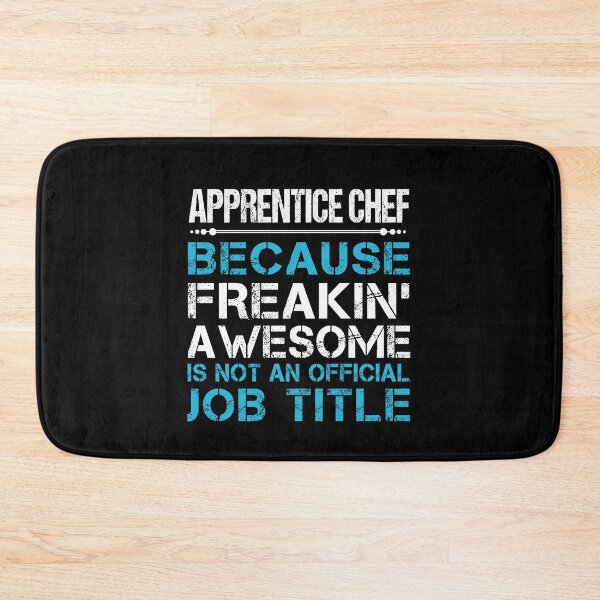 Item preview, Apprentice Chef T Shirt - Freaking Awesome Job Gift Item Tee designed and sold by oetate4774.