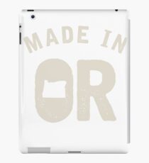 Made in OR iPad Case/Skin
