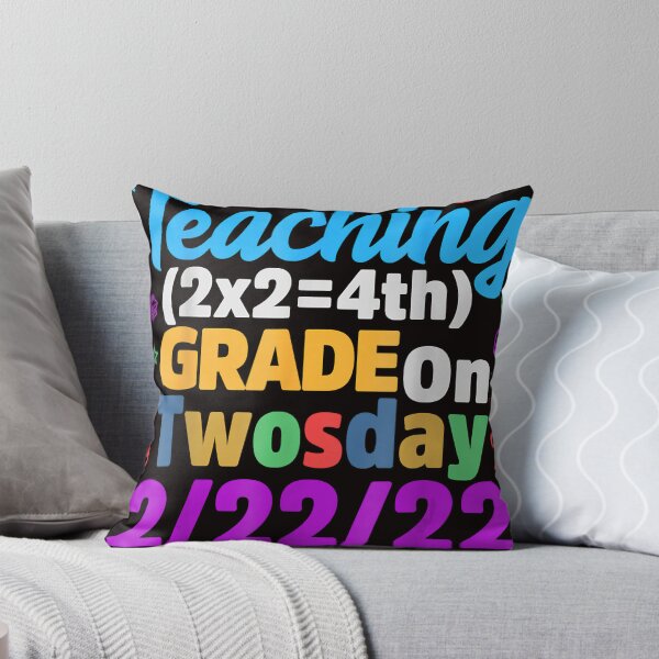 Item preview, Teaching 4th Grade on Twosday 2-22-2022 Math Teacher designed and sold by JasonButki.