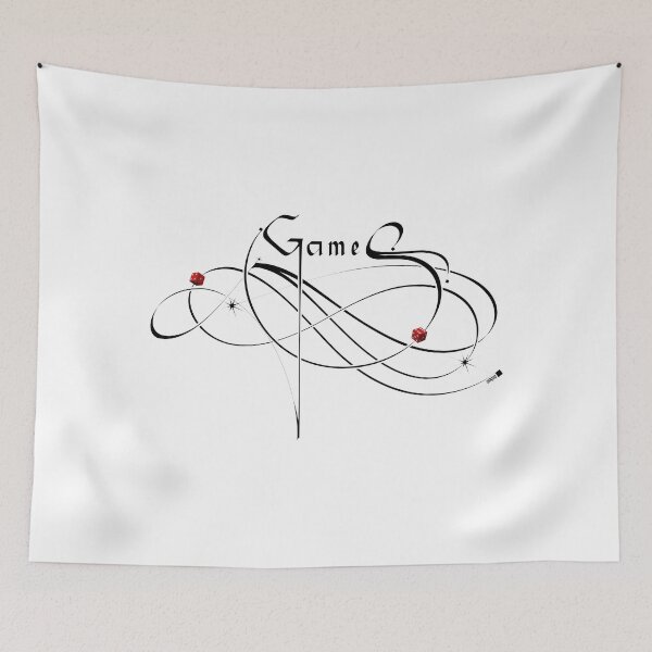 Item preview, Games, calligraphy designed and sold by AhMath.