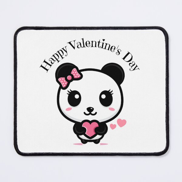 Item preview, Happy Valentine's Day Panda Design designed and sold by minimalconcept.