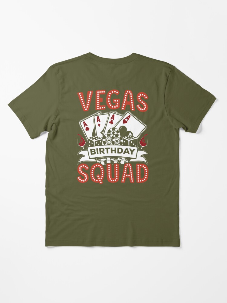 Womens Las Vegas Birthday Squad Party In Vegas Birthday T-Shirt