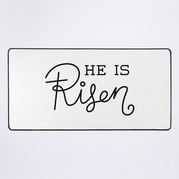 Item preview, He is Risen designed and sold by themoodydecor.