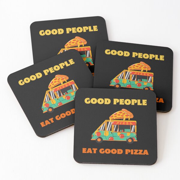 Item preview, Good People Eat Good Pizza Shirt designed and sold by PuPPuB.