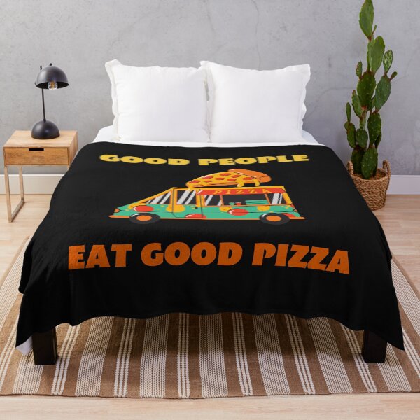 Item preview, Good People Eat Good Pizza Shirt designed and sold by PuPPuB.
