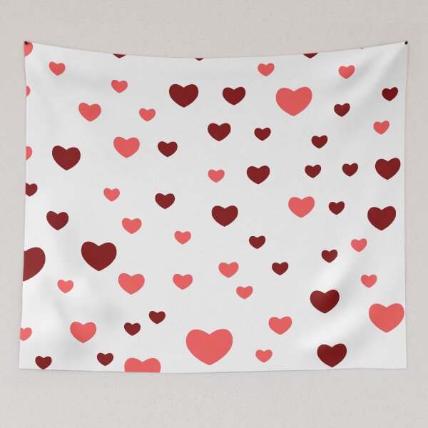 Item preview, Pink,Red Hearts pattern designed and sold by cutecrazytshirt.