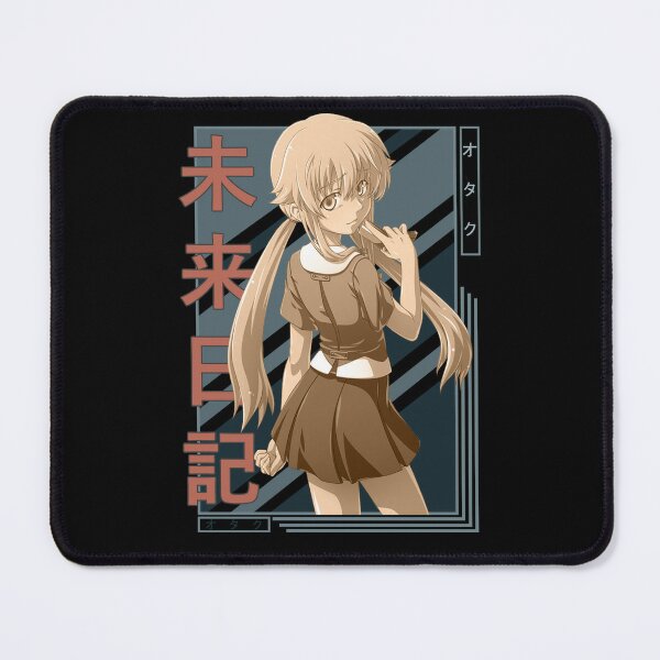 Yuno Gasai Future Diary Mirai Nikki Retro blue brown anime Design |  Greeting Card