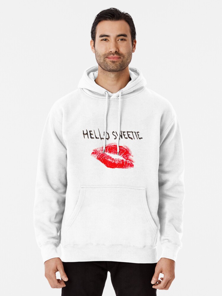 Hello Sweetie Kiss Kiss Pullover Hoodie for Sale by nonny Redbubble