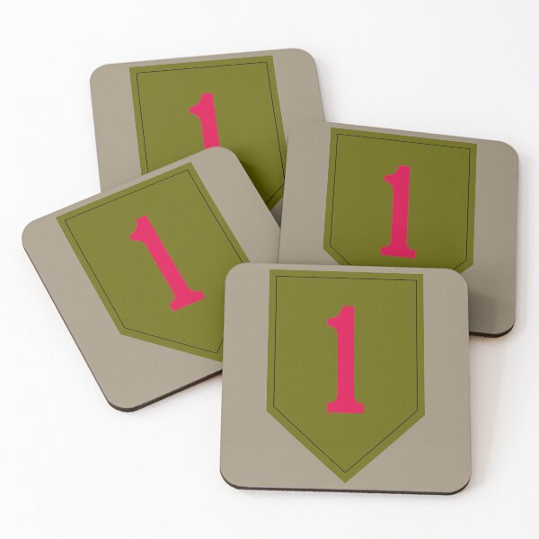 Item preview, 1st Infantry Division "The Big Red One" (United States Army) designed and sold by wordwidesymbols.