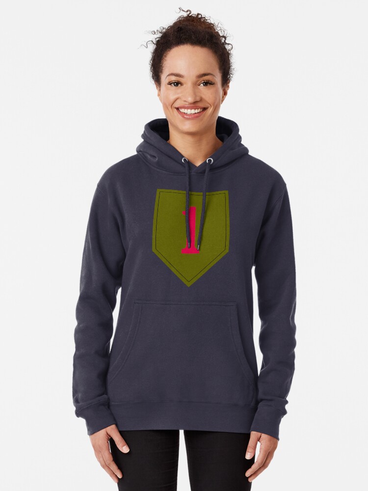 Army big red one on sale hoodie