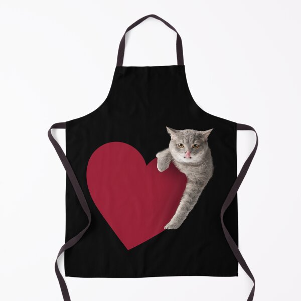 Item preview, Valentine's Day Cute Cat Playing With Heart designed and sold by Tritroc.