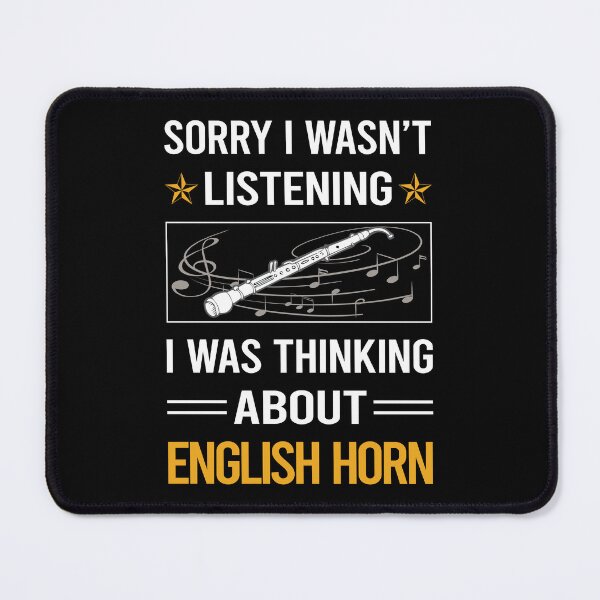 Item preview, Funny Listening English Horn Cor Anglais designed and sold by jiggleterrified.