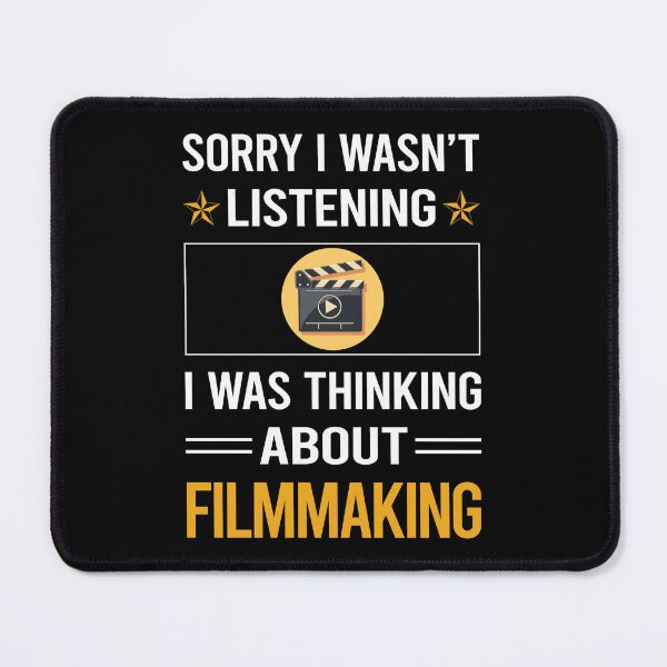 Item preview, Funny Listening Filmmaking Filmmaker Film Making designed and sold by jiggleterrified.