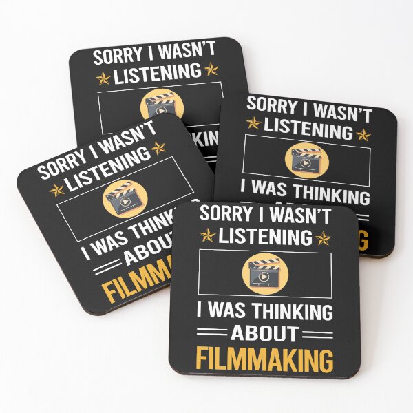 Item preview, Funny Listening Filmmaking Filmmaker Film Making designed and sold by jiggleterrified.