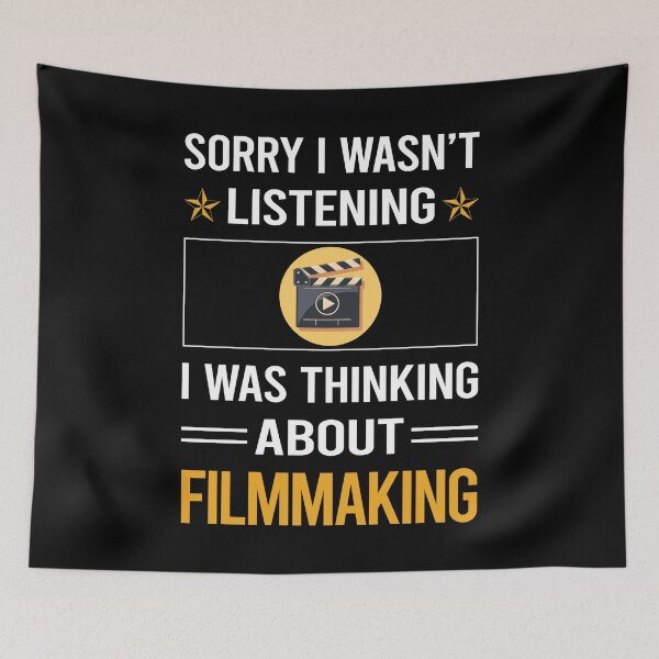 Item preview, Funny Listening Filmmaking Filmmaker Film Making designed and sold by jiggleterrified.