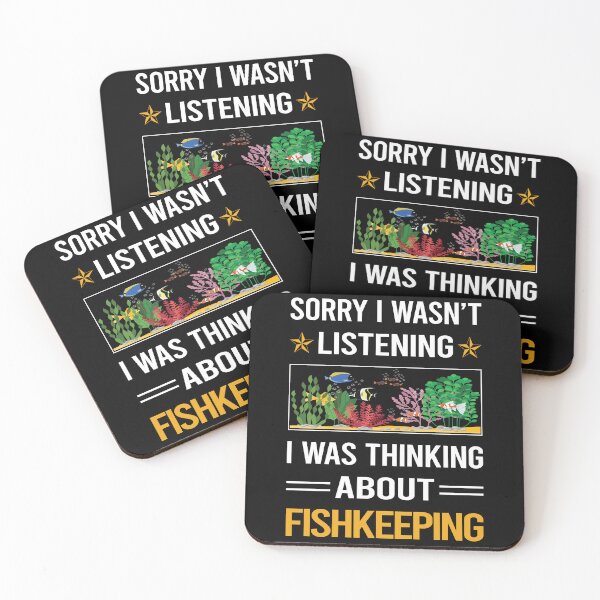 Item preview, Funny Listening Fishkeeping Fishkeeper Fish Keeping designed and sold by jiggleterrified.