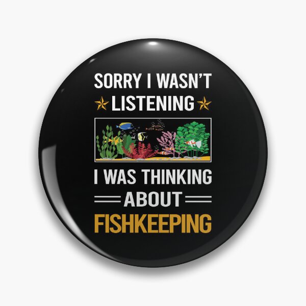 Item preview, Funny Listening Fishkeeping Fishkeeper Fish Keeping designed and sold by jiggleterrified.