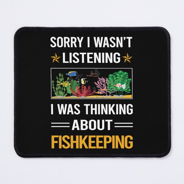Item preview, Funny Listening Fishkeeping Fishkeeper Fish Keeping designed and sold by jiggleterrified.