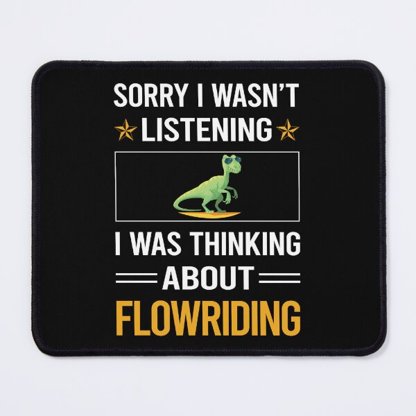 Item preview, Funny Listening Flowriding Flowboarding designed and sold by jiggleterrified.