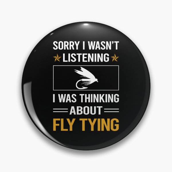 Item preview, Funny Listening Fly Tying designed and sold by jiggleterrified.