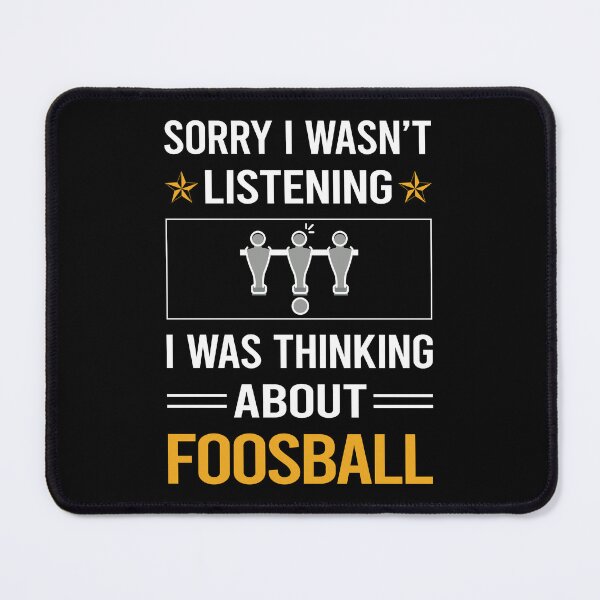 Item preview, Funny Listening Foosball designed and sold by jiggleterrified.