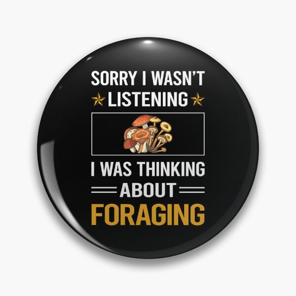 Item preview, Funny Listening Foraging Forage Forager designed and sold by jiggleterrified.