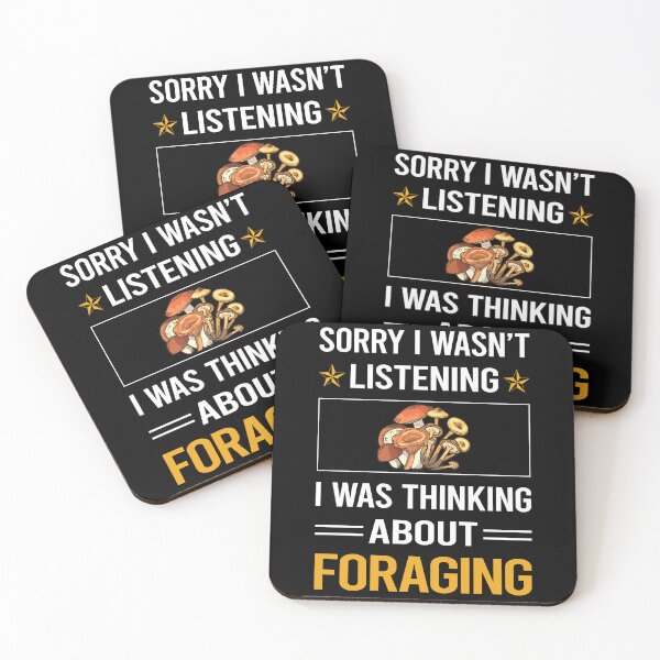 Item preview, Funny Listening Foraging Forage Forager designed and sold by jiggleterrified.