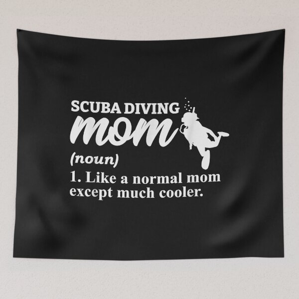 Item preview, Scuba Diving Mom Definition Scuba Diving Diver Snorkeling designed and sold by AdrienDierckx.