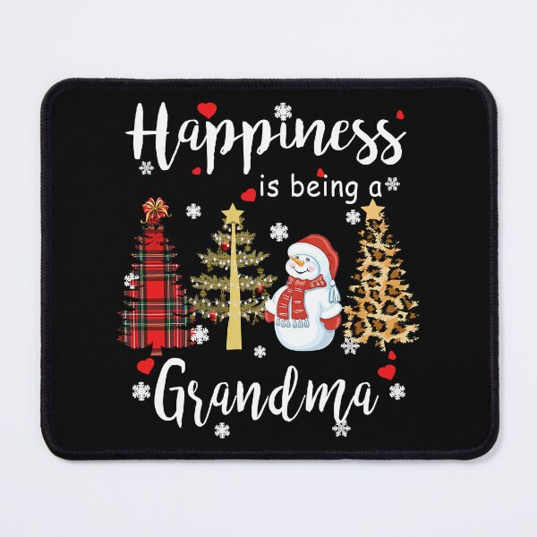 Item preview, Happiness is being a Grandma Christmas Tree Snowman designed and sold by andrewbrian.