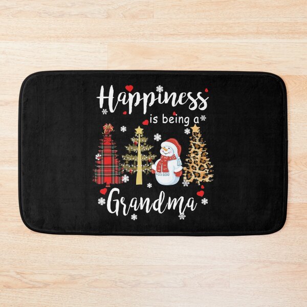 Item preview, Happiness is being a Grandma Christmas Tree Snowman designed and sold by andrewbrian.