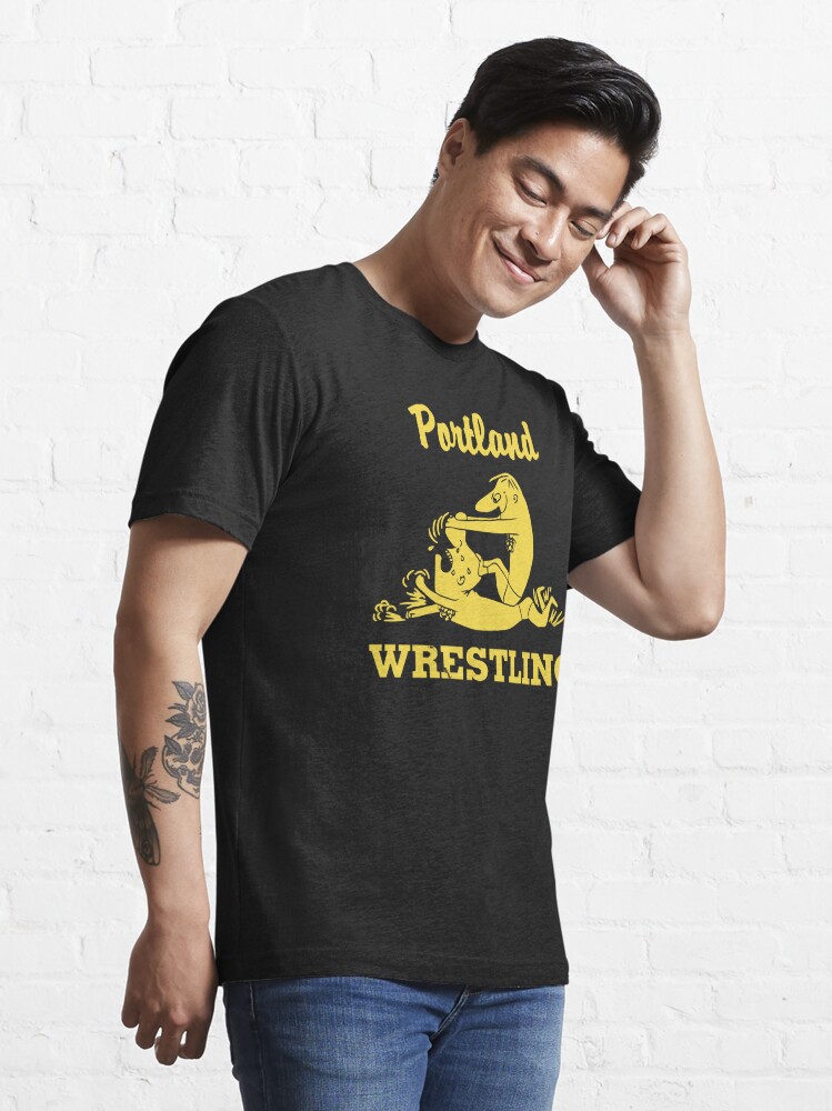 Long Live Pro Wrestling - Logo Design - Unisex 3\4 Sleeve Baseball Tee