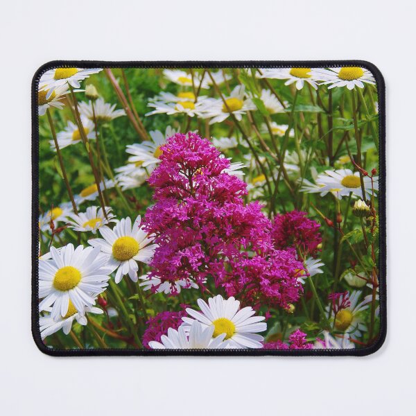 Item preview, Valerian and Oxeye Daisies designed and sold by lezvee.