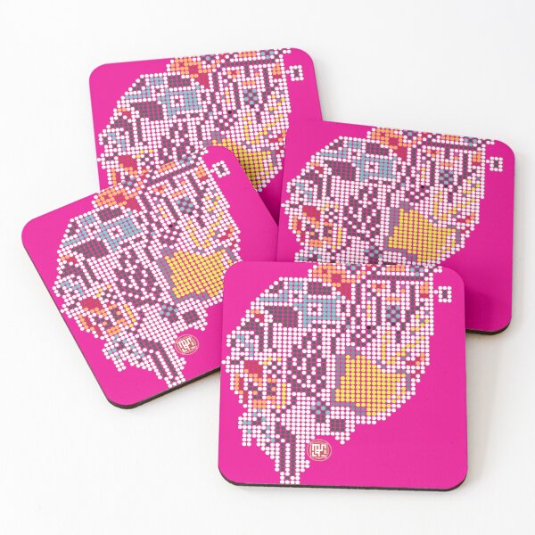 Item preview, Dot Preciousynthesis Pink designed and sold by mingmushi.