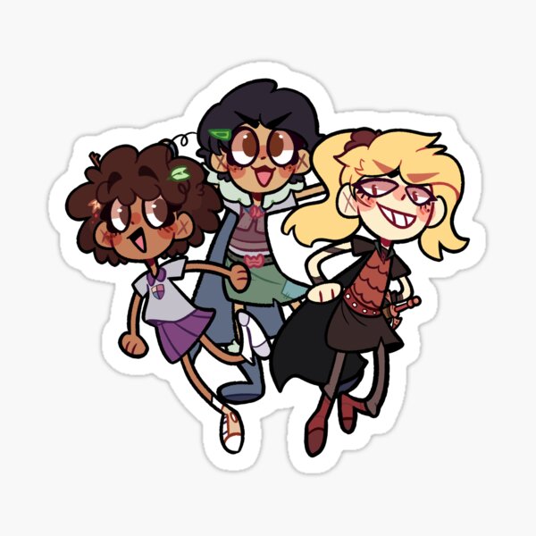 Item preview, [Amphibia] Heart, Wit, & Strength designed and sold by Outer-Stars.