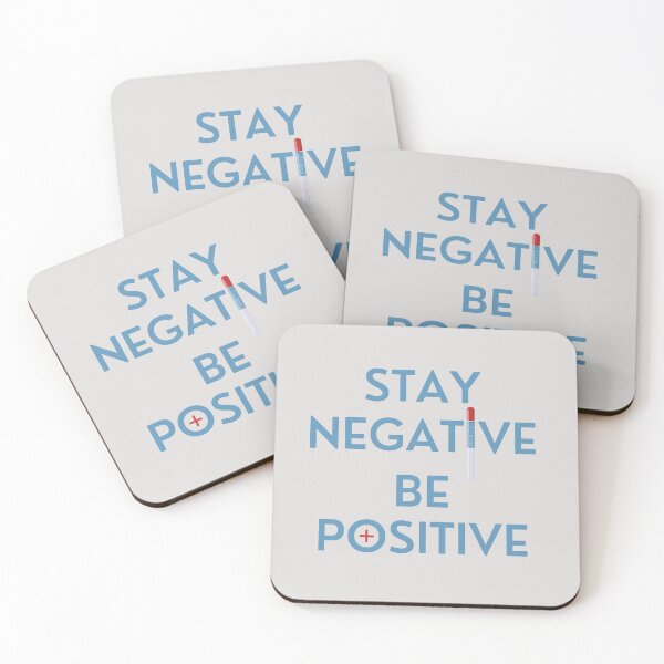 Item preview, Stay Negative, Be Positive! designed and sold by SwejdDesign.
